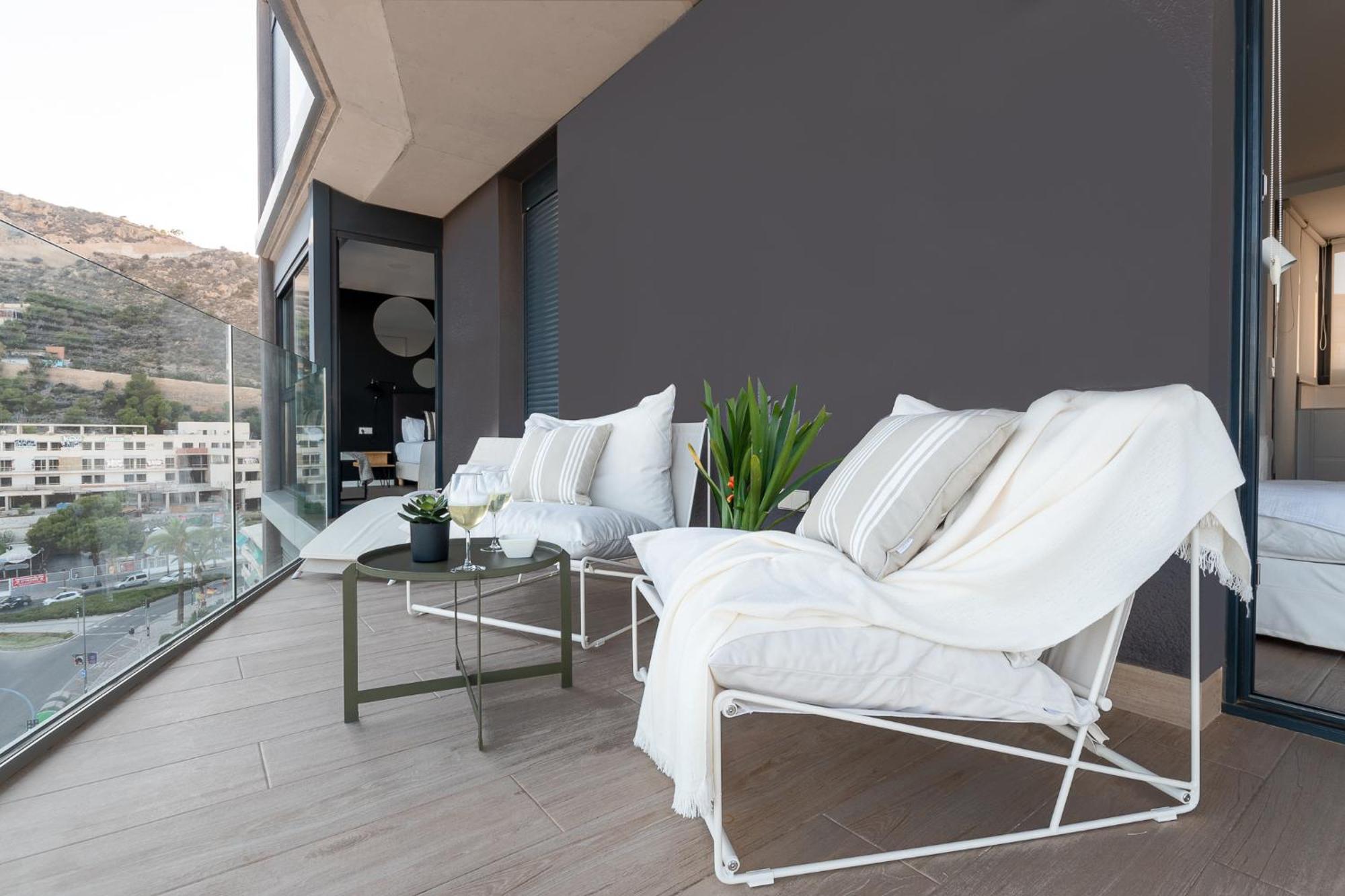 Modern Sea Front Sea Water Apartment อาลิกันเต ภายนอก รูปภาพ